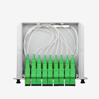 Divisor ótico da fibra da maneira de Mini Card 4, caixa de Lgx do divisor do cabo de fibra ótica de G657A