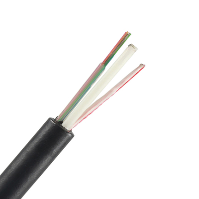 ASU 1-24 Core Optical Fiber Cable 2 FRP Central Strength Member Fiber Optic Cable