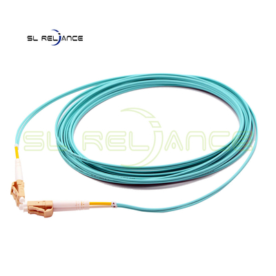 3.0mm Om4 Lc ao cabo de remendo frente e verso da fibra do cabo do remendo da fibra do Lc para FTTH