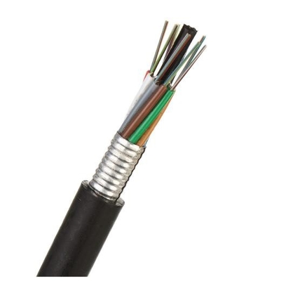 2-288 as fibras GYTA afrouxam o cabo de fibra ótica do tubo com fita 3km/roll blindado do APL