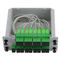 Divisor do Plc de Ftth do único modo do divisor da fibra do Plc do conector 1x16 do Sc Apc